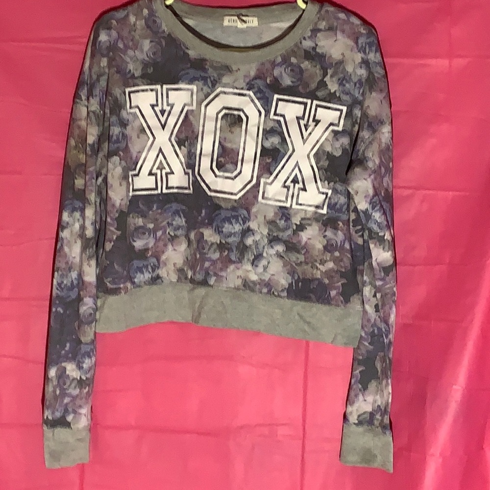 Aeropostale - Floral XOX Sweater